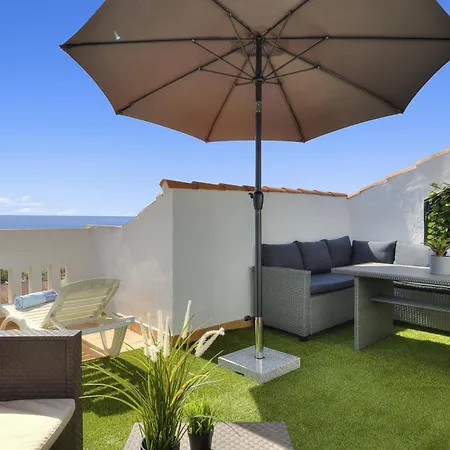 Breathtaking Beachfront Terrace In By Costarentals - Ref M45