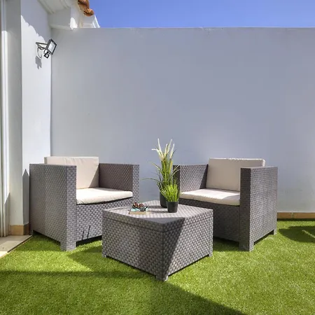 Breathtaking Beachfront Terrace In By Costarentals - Ref M45 * Manilva
