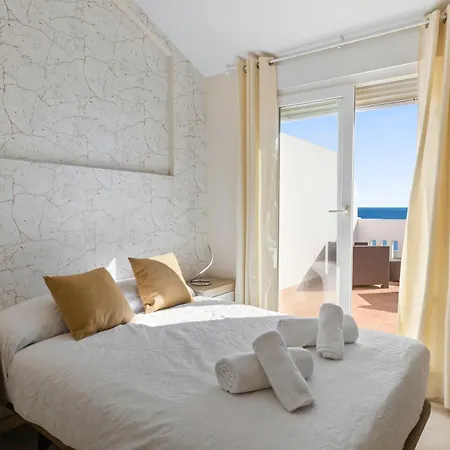 Breathtaking Beachfront Terrace In By Costarentals - Ref M45 Manilva