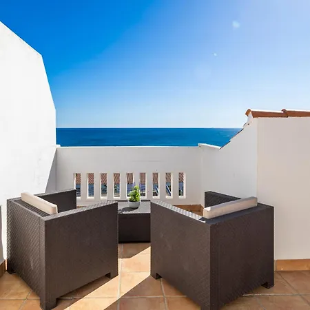 Breathtaking Beachfront Terrace In By Costarentals - Ref M45